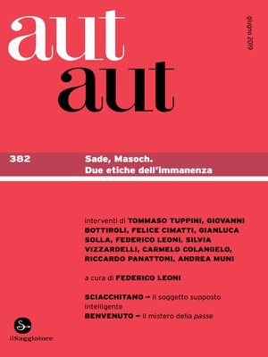 cover image of Aut Aut 382